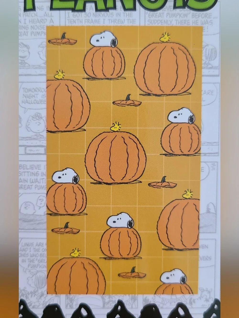 Set of 2 Peanuts Snoopy Fall Halloween Hand Towels